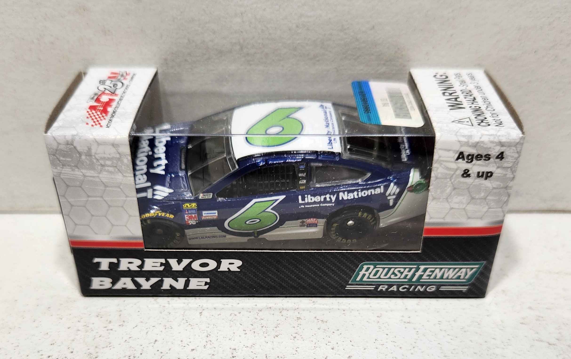 2017 Trevor Bayne 1/64th Liberty National Insurance Pitstop Series Fusion