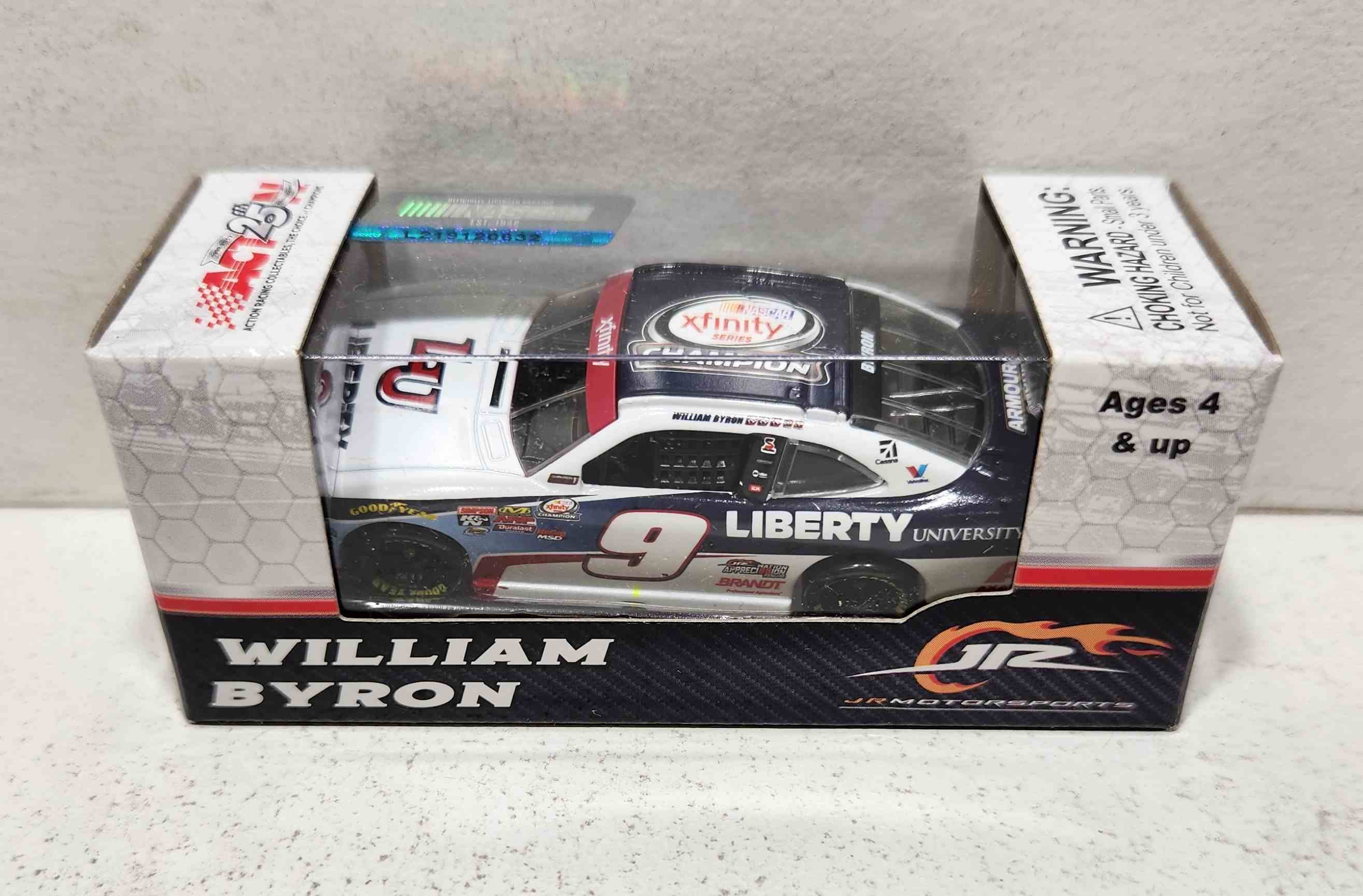 2017 William Byron 1/64th Liberty University "Xfinity Series Champion" Camaro