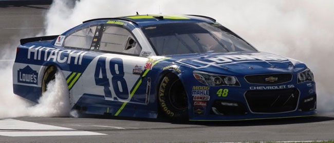 2017 Jimmie Johnson 1/24th Lowe's "Texas Win" car