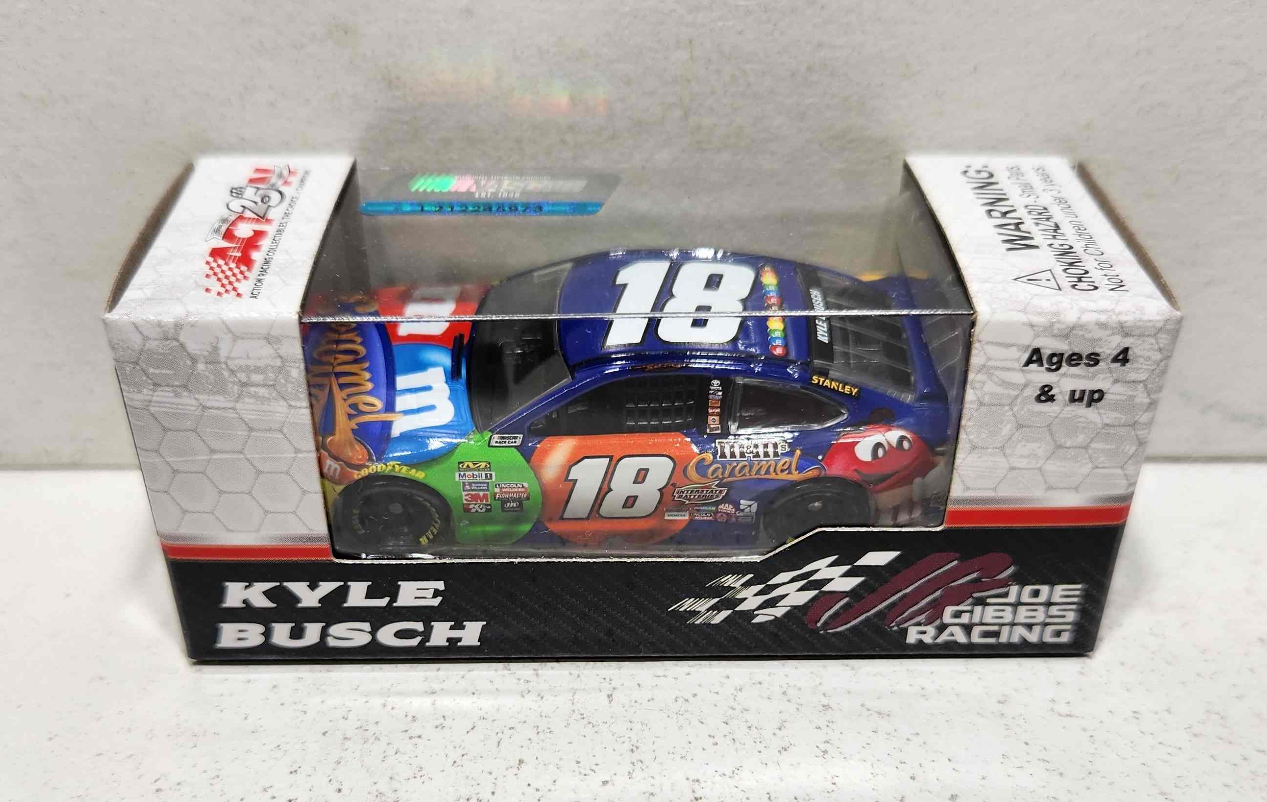 2017 Kyle Busch 1/64th M&M's "Carmel" Pitstop Series Camry