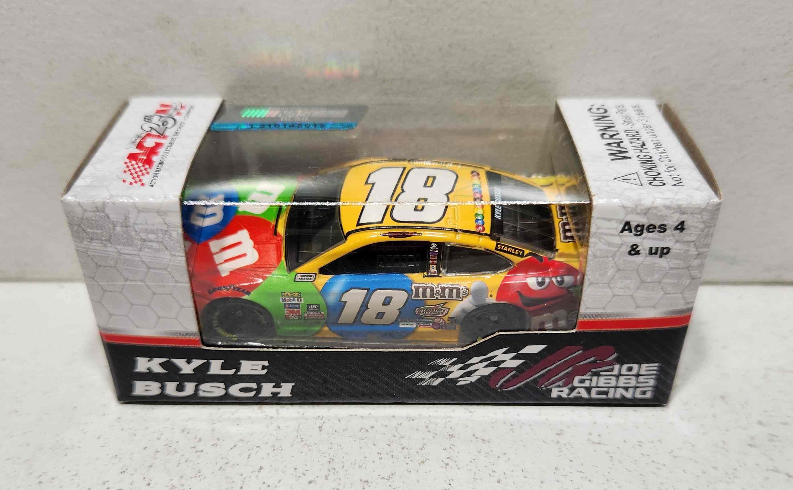 2017 Kyle Busch 1/64th M&M's Pitstop Series Camry