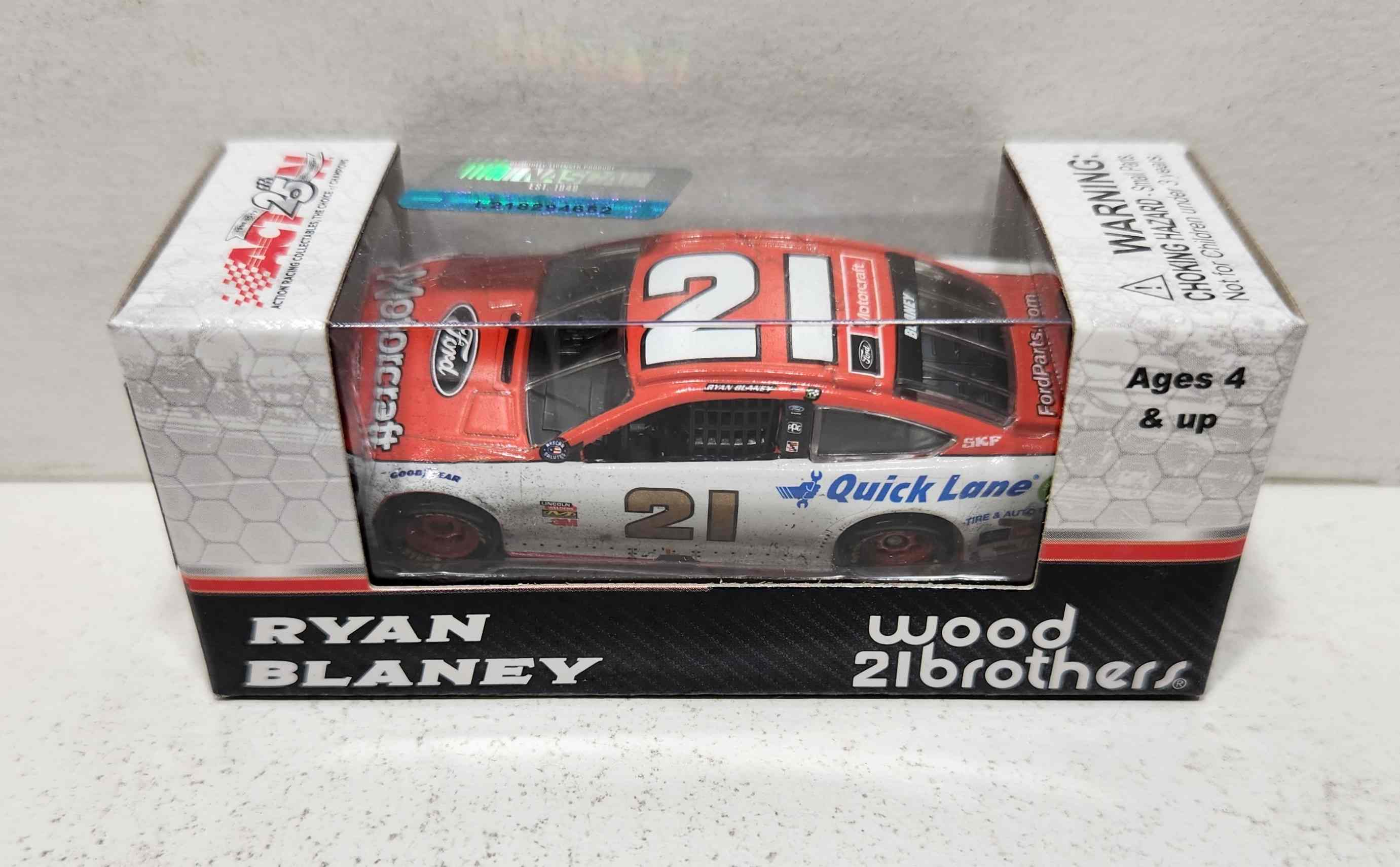 2017 Ryan Blaney 1/64th Motorcraft "Pocono Win" Pitstop Series Fusion