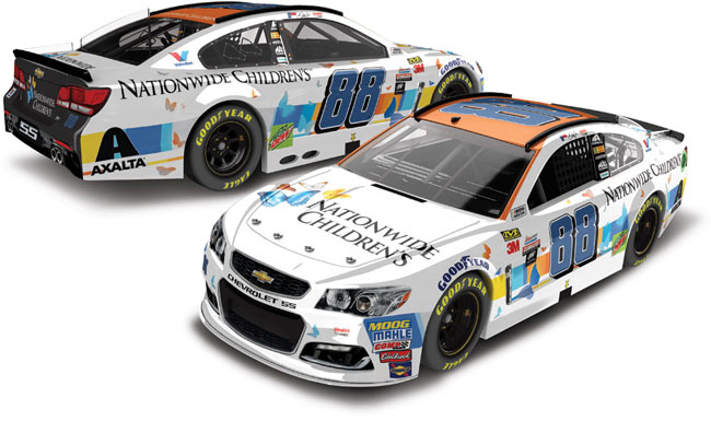 2017 Dale Earnhardt Jr 1/24th Nationwide Children’s Hospital Chevrolet SS