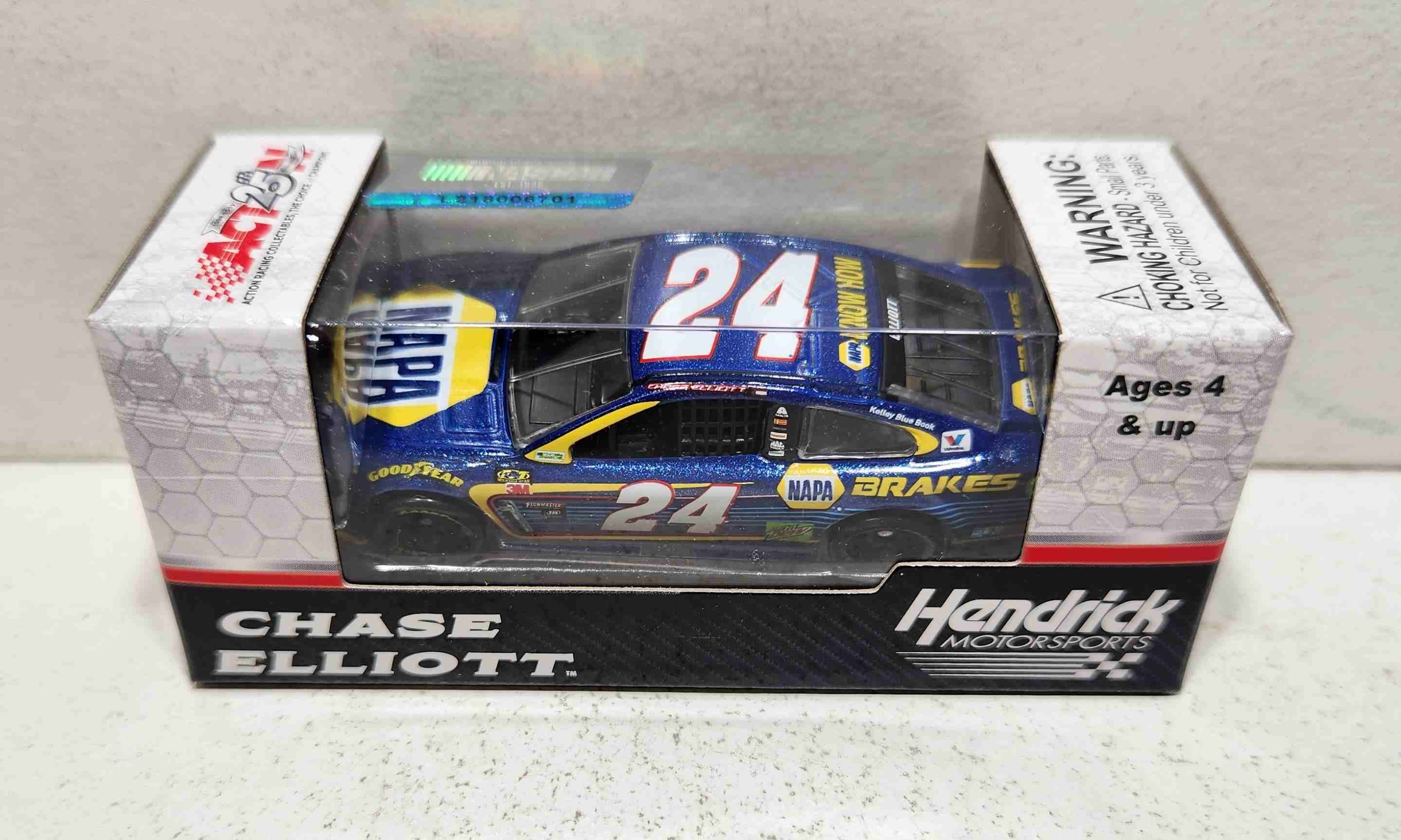 2017 Chase Elliott 1/64th NAPA "Brakes" Pitstop Series Chevrolet SS