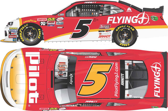 2017 Michael Annett 1/64th Pilot "Xfinity Series" Pitstop Series car