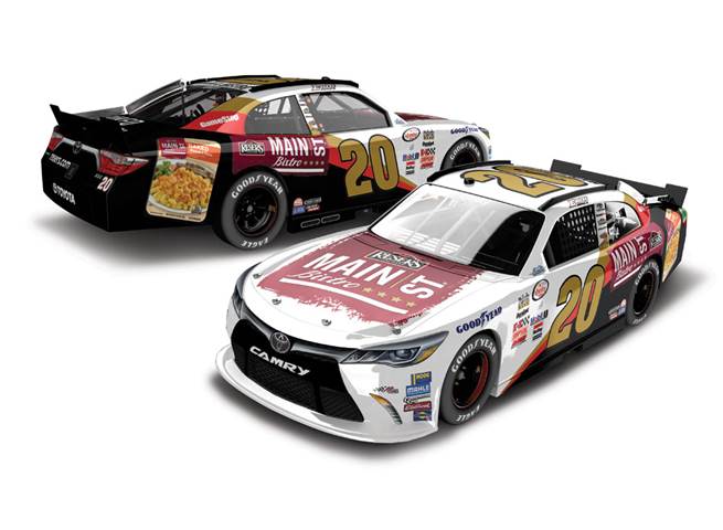 2017 Erik Jones 1/64th Reesers "Darlington Throwback""Xfinity Series" car