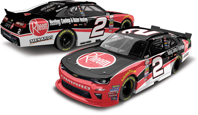 2017 Austin Dillon 1/64th Rheem "Xfinity Series" Pitstop Series car