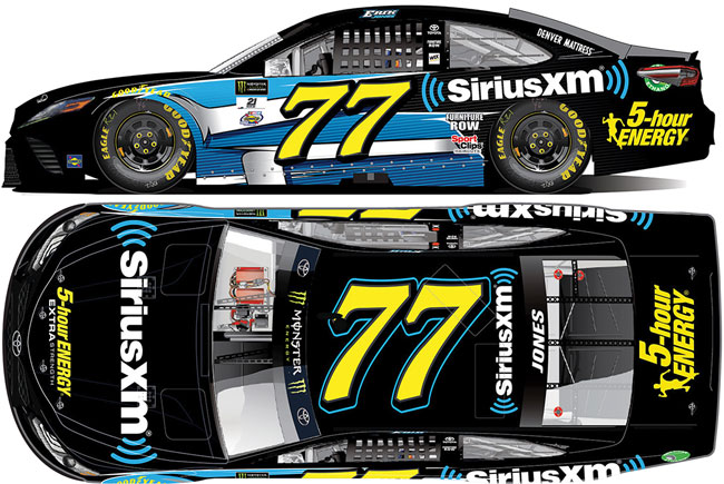 2017 Erik Jones 1/24th Sirius XM car