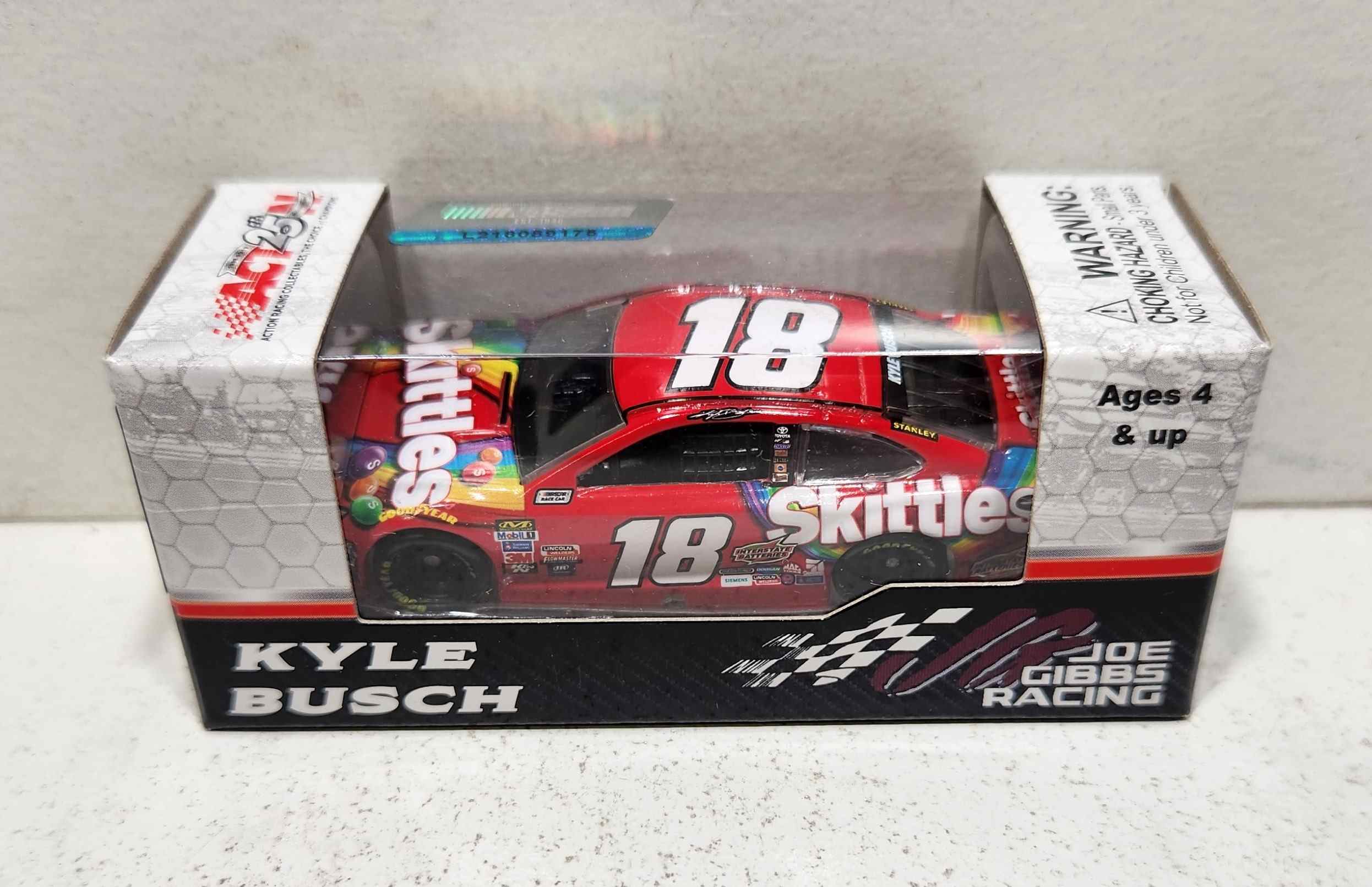 2017 Kyle Busch 1/64th Skittles Pitstop Series Camry