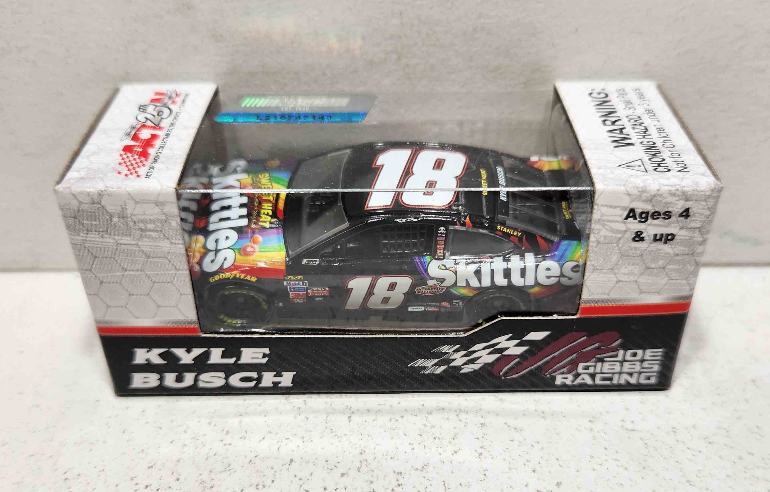 2017 Kyle Busch 1/64th Skittles "Sweet Heat" Pitstop Series Camry