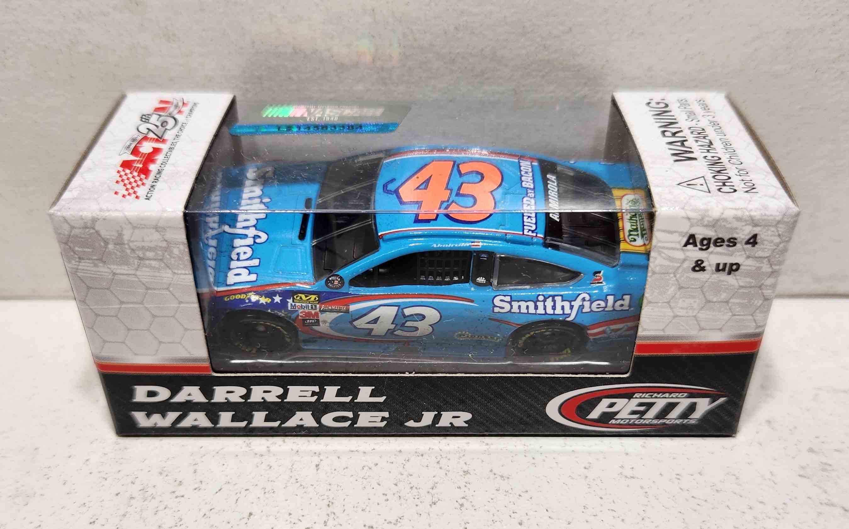 2017 Darrell Bubba Wallace 1/64th Smithfield "1st Start" Pitstop Series Fusion