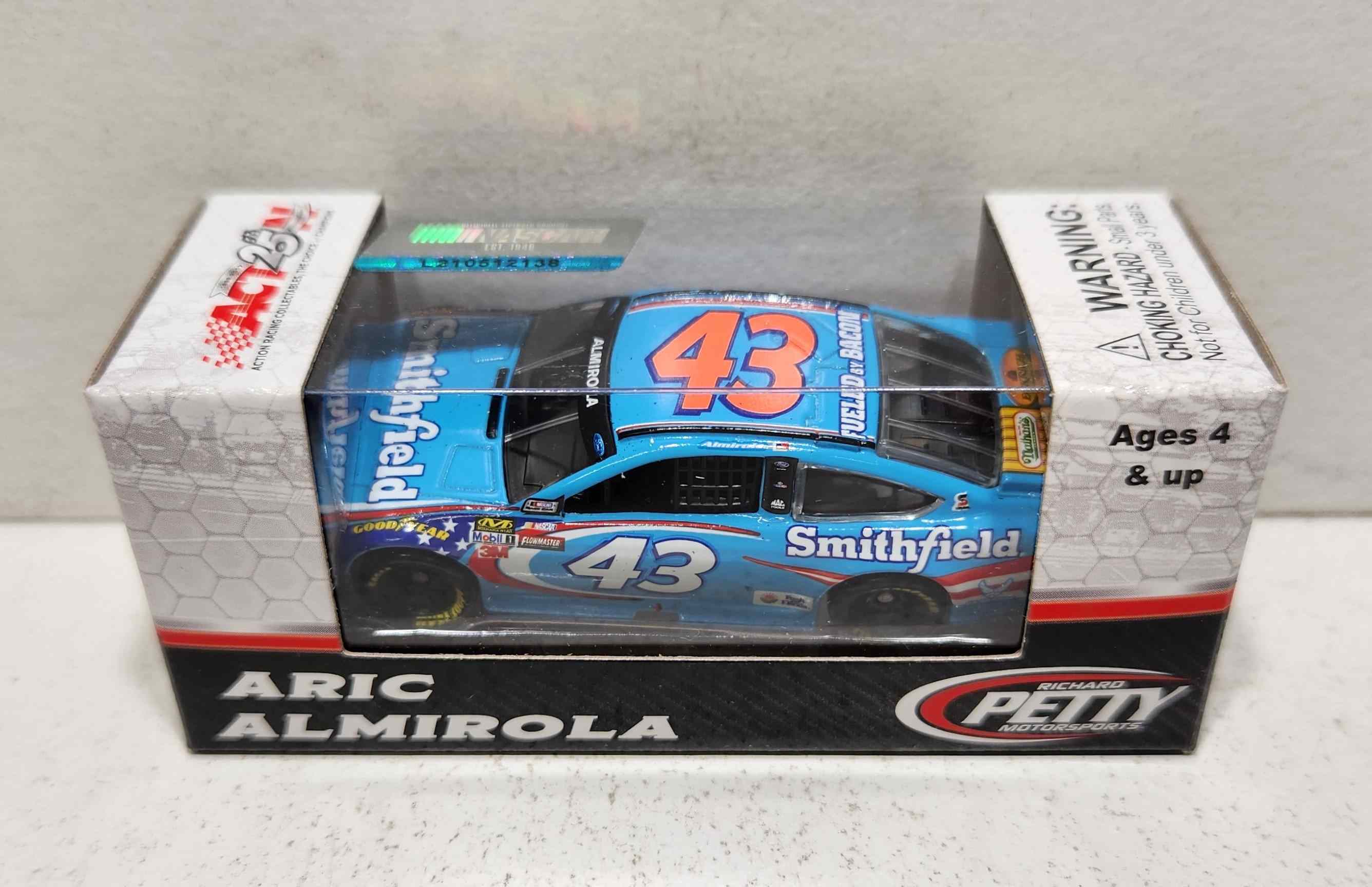 2017 Aric Almirola 1/64th Smithfield Pitstop Series Fusion