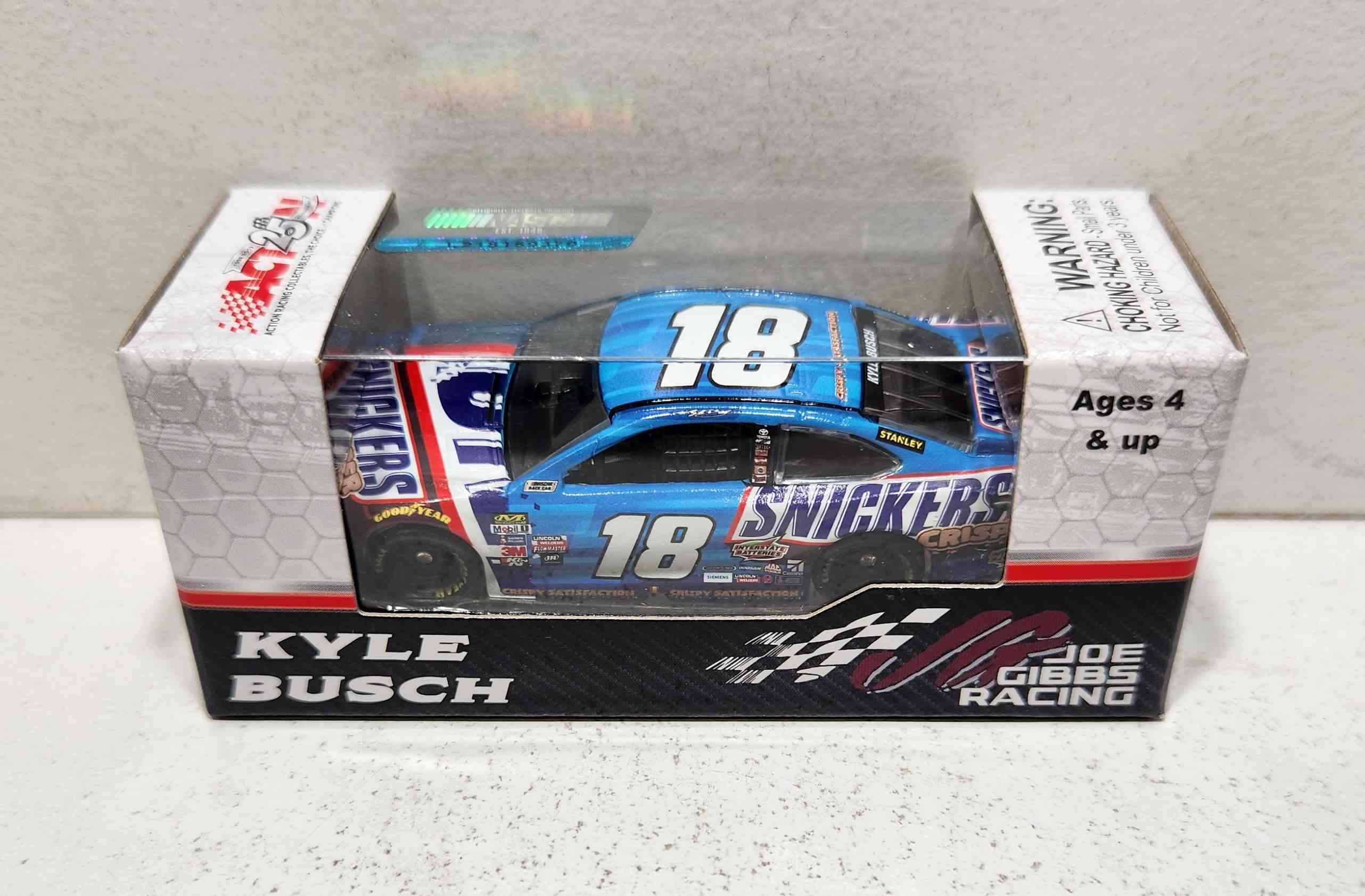 2017 Kyle Busch 1/64th Snickers Crisper Pitstop Series Camry