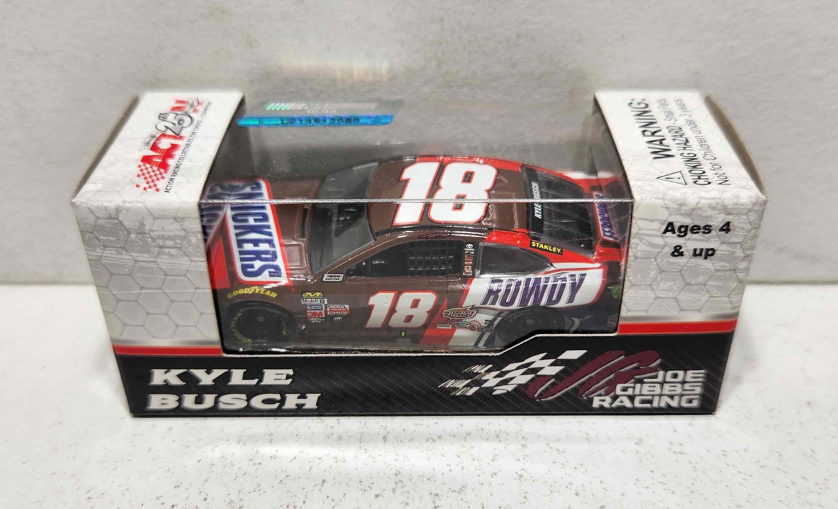 2017 Kyle Busch 1/64th Snickers "Rowdy"  Pitstop Series Camry