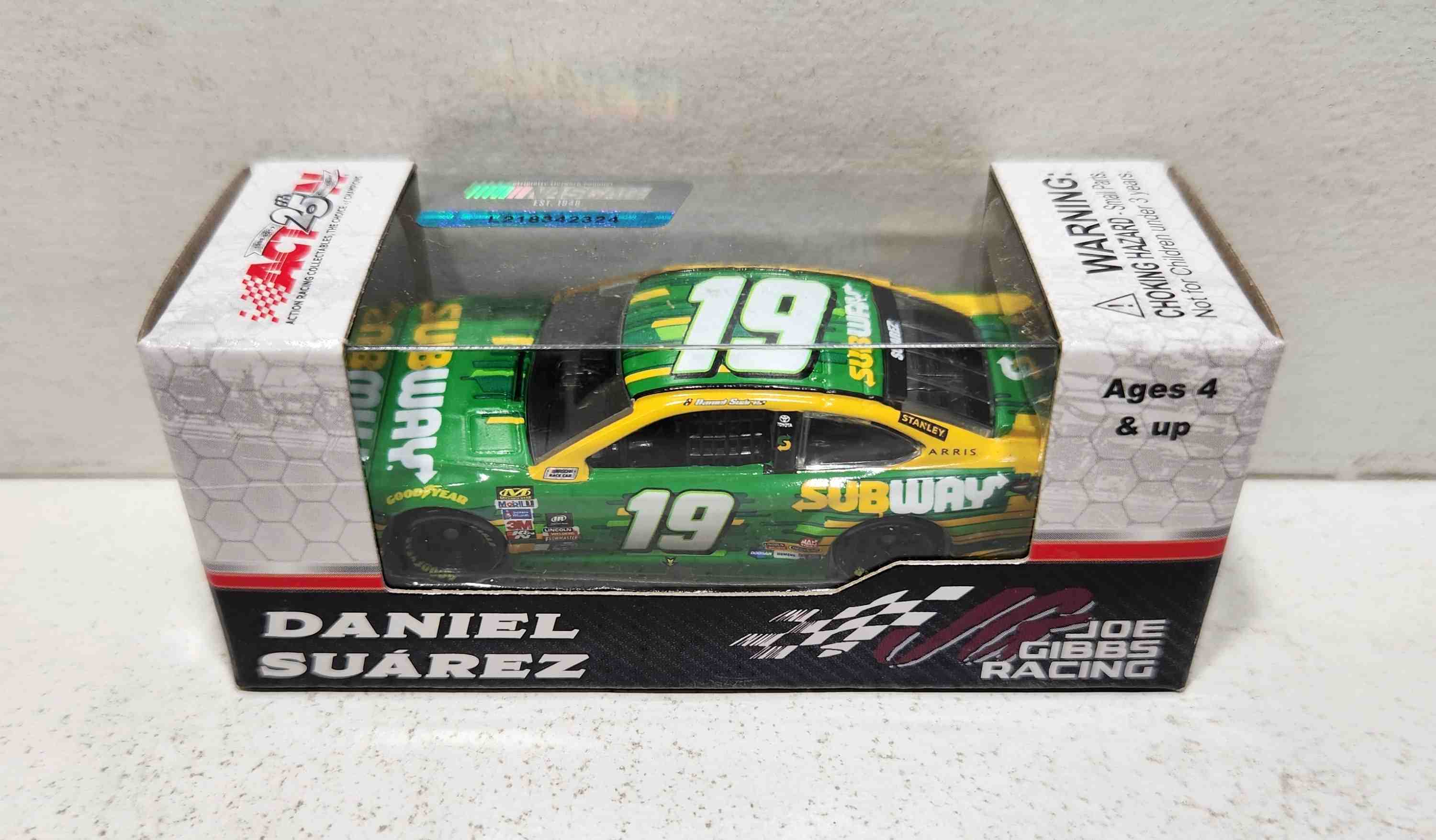 2017  Daniel Suárez 1/64th Subway Pitstop Series Camry