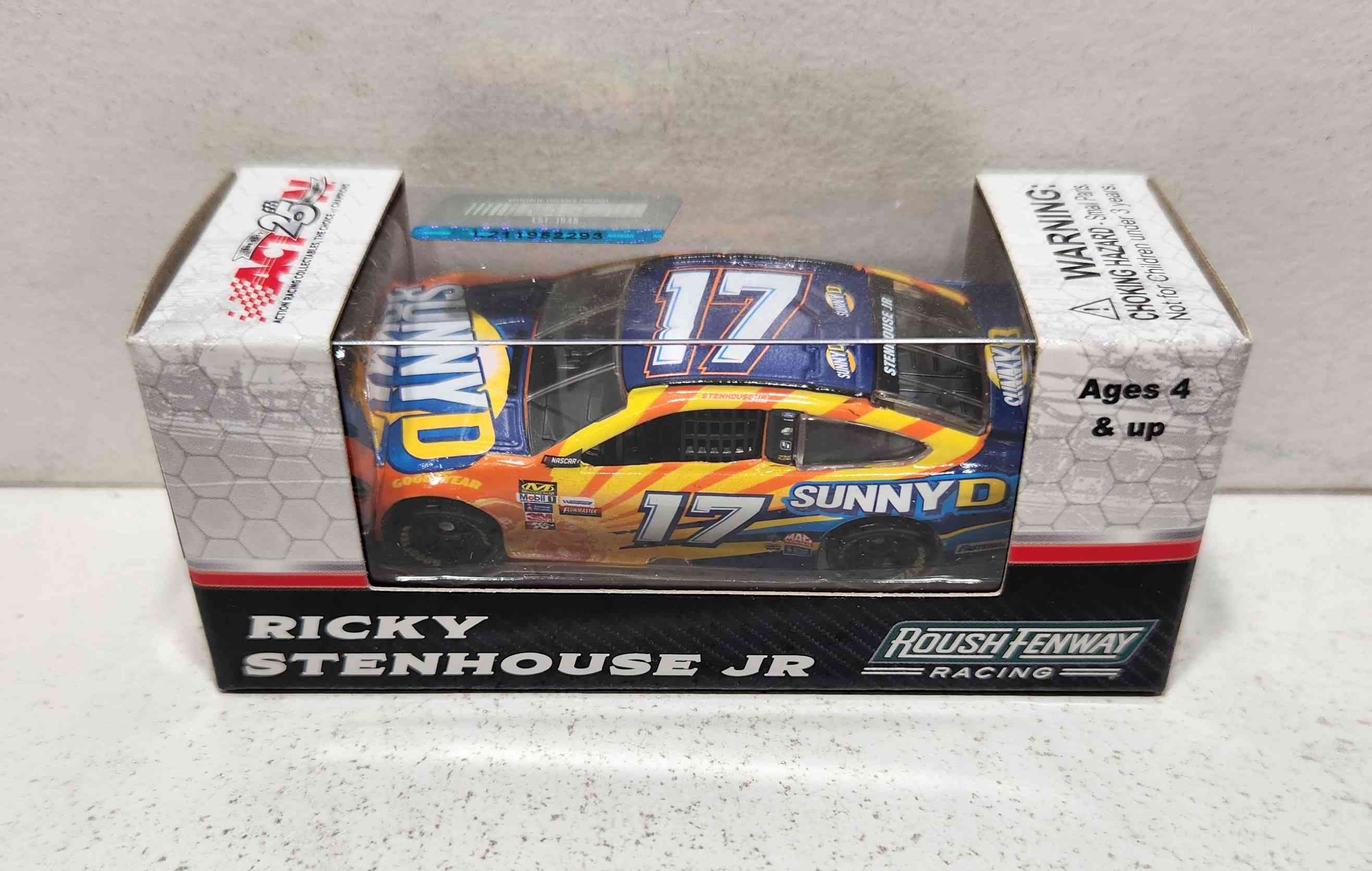 2017 Ricky Stenhouse Jr 1/64th SunnyD Pitstip Series Fusion