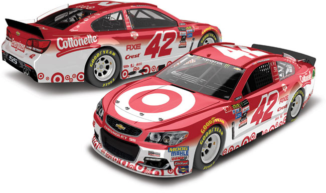 2017 Kyle Larson 1/64th Target Pitstop Series car