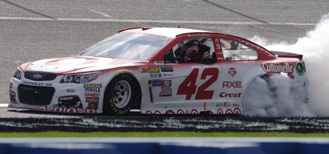 2017 Kyle Larson 1/24th Target "California Win" Chevrolet SS
