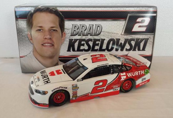 2017 Brad Keselowski 1/24th Wurth Fusion