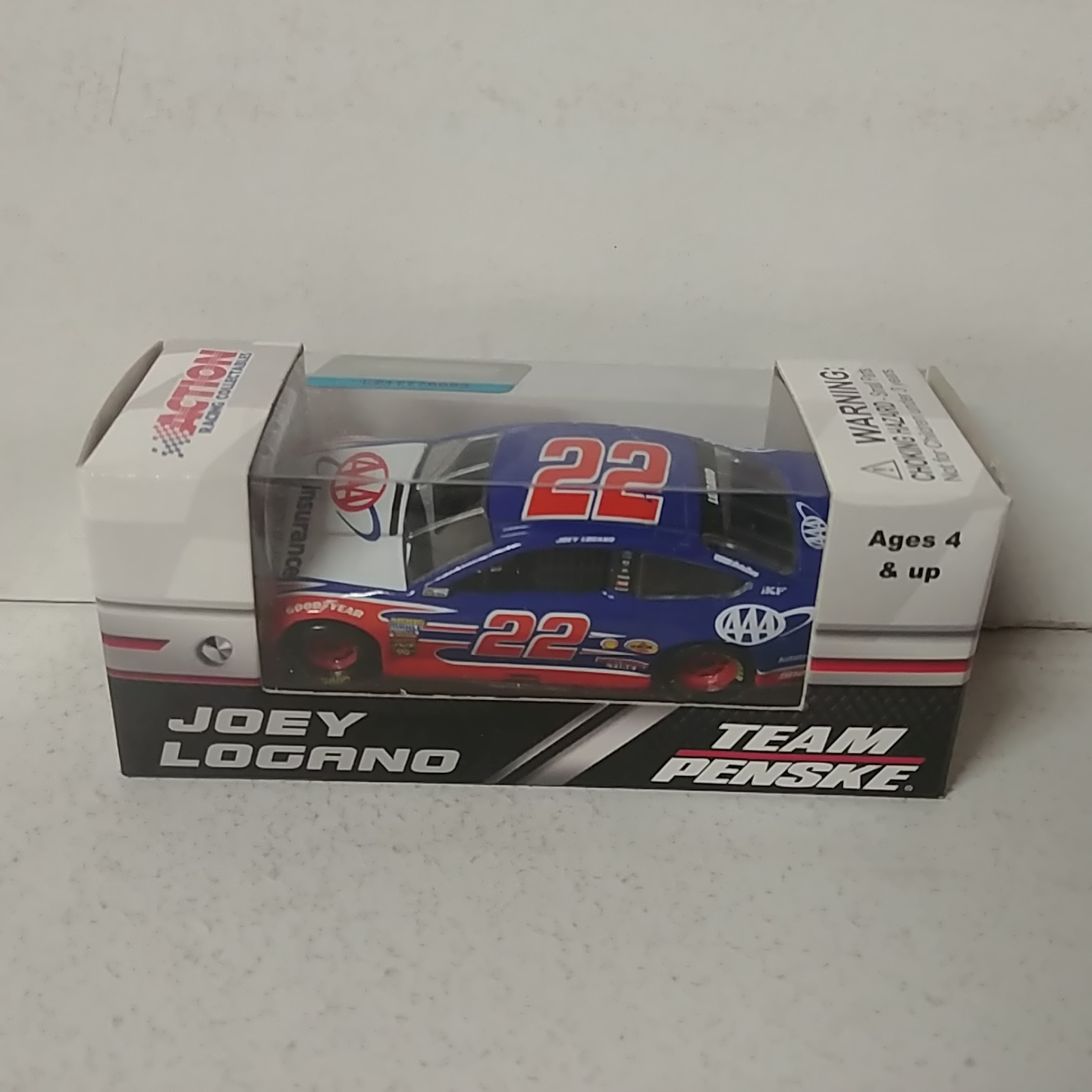 2018 Joey Logano 1/64th AAA Insurance Fusion