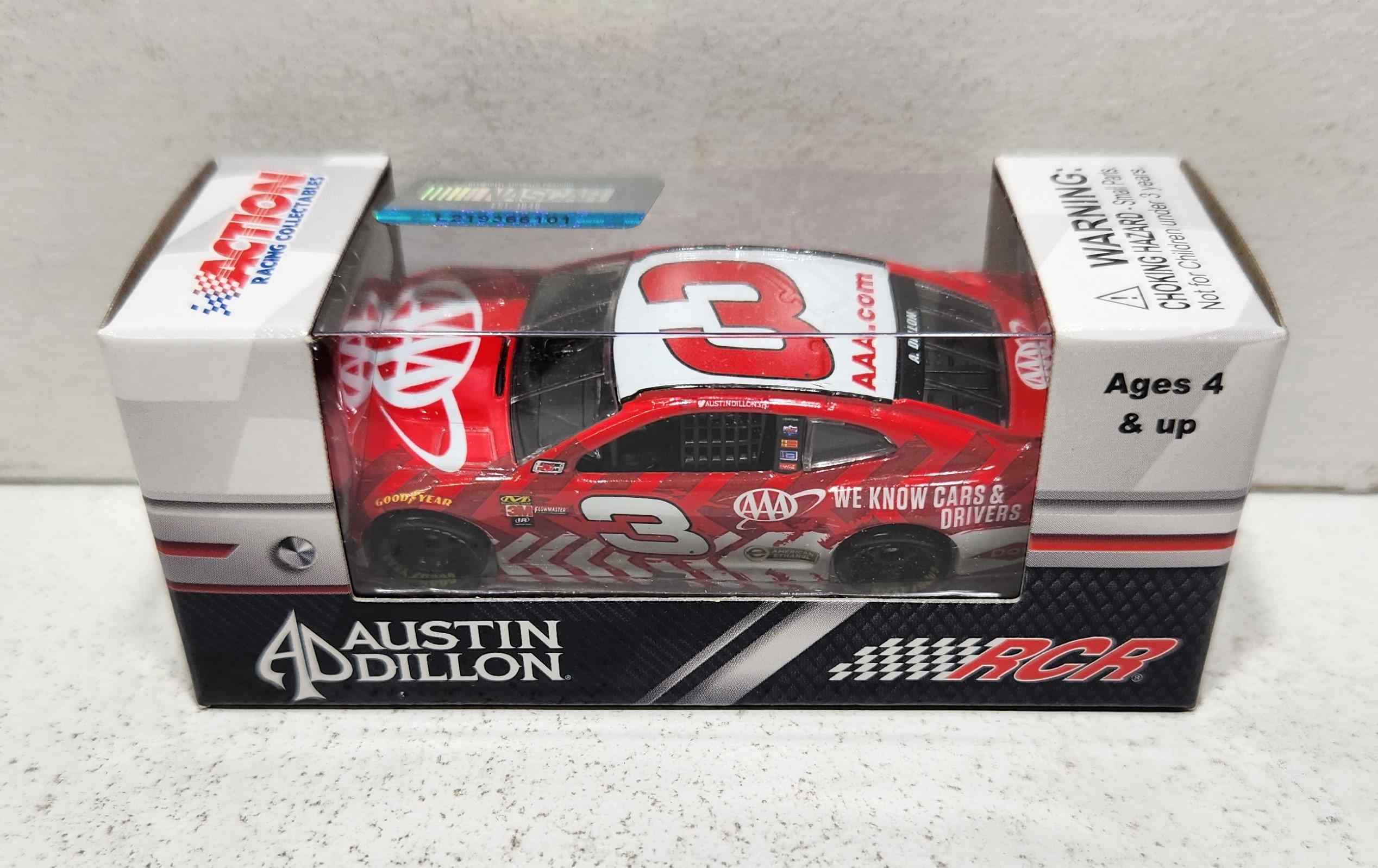 2018 Austin Dillon 1/64th AAA Camaro