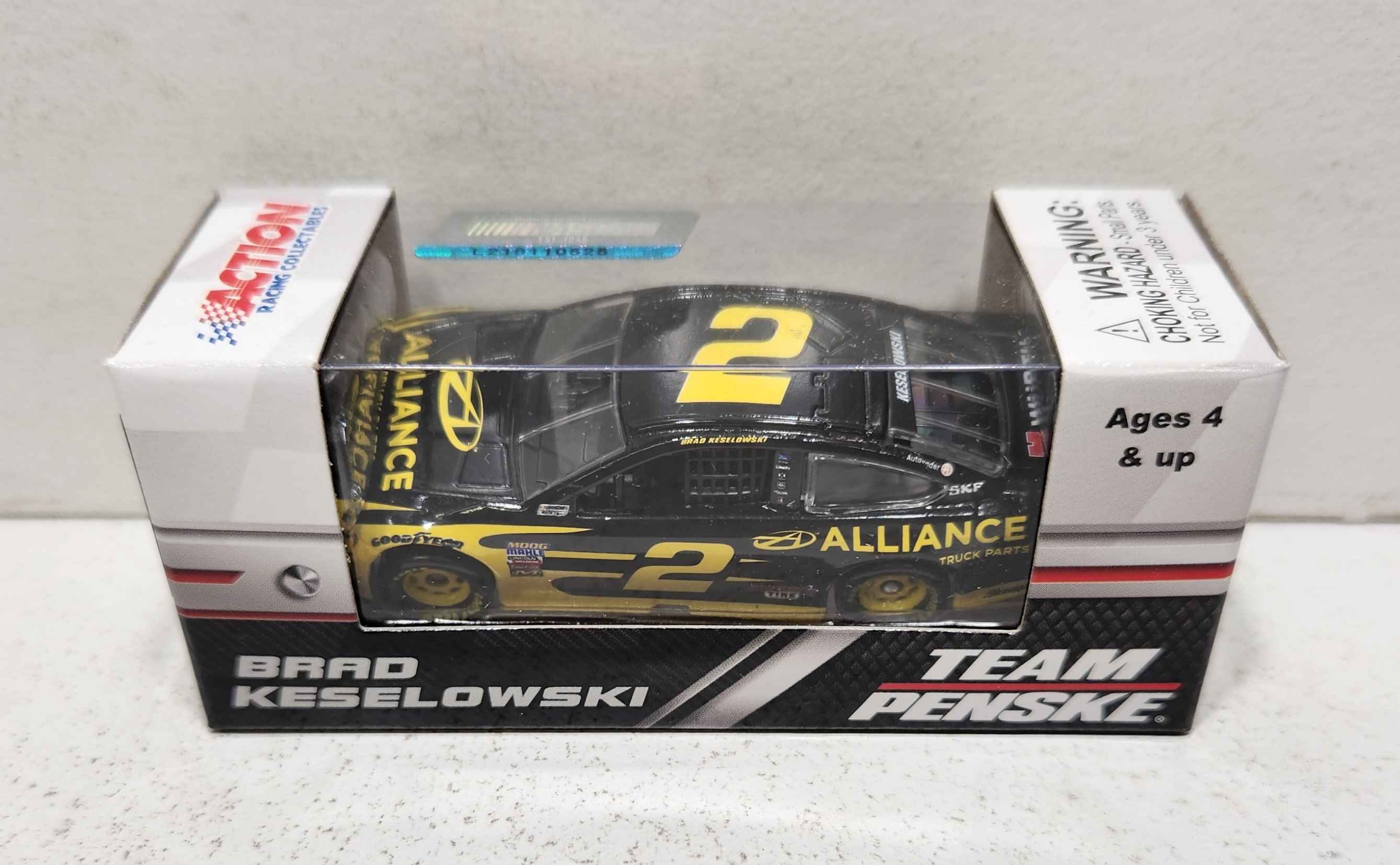 2018 Brad Keselowski 1/64th Alliance Truck Parts Fusion