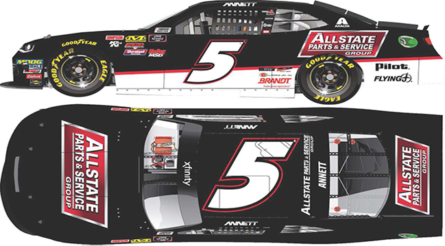 2018 Michael Annett 164th Allstate Parts and Service "Xfinity Series" car