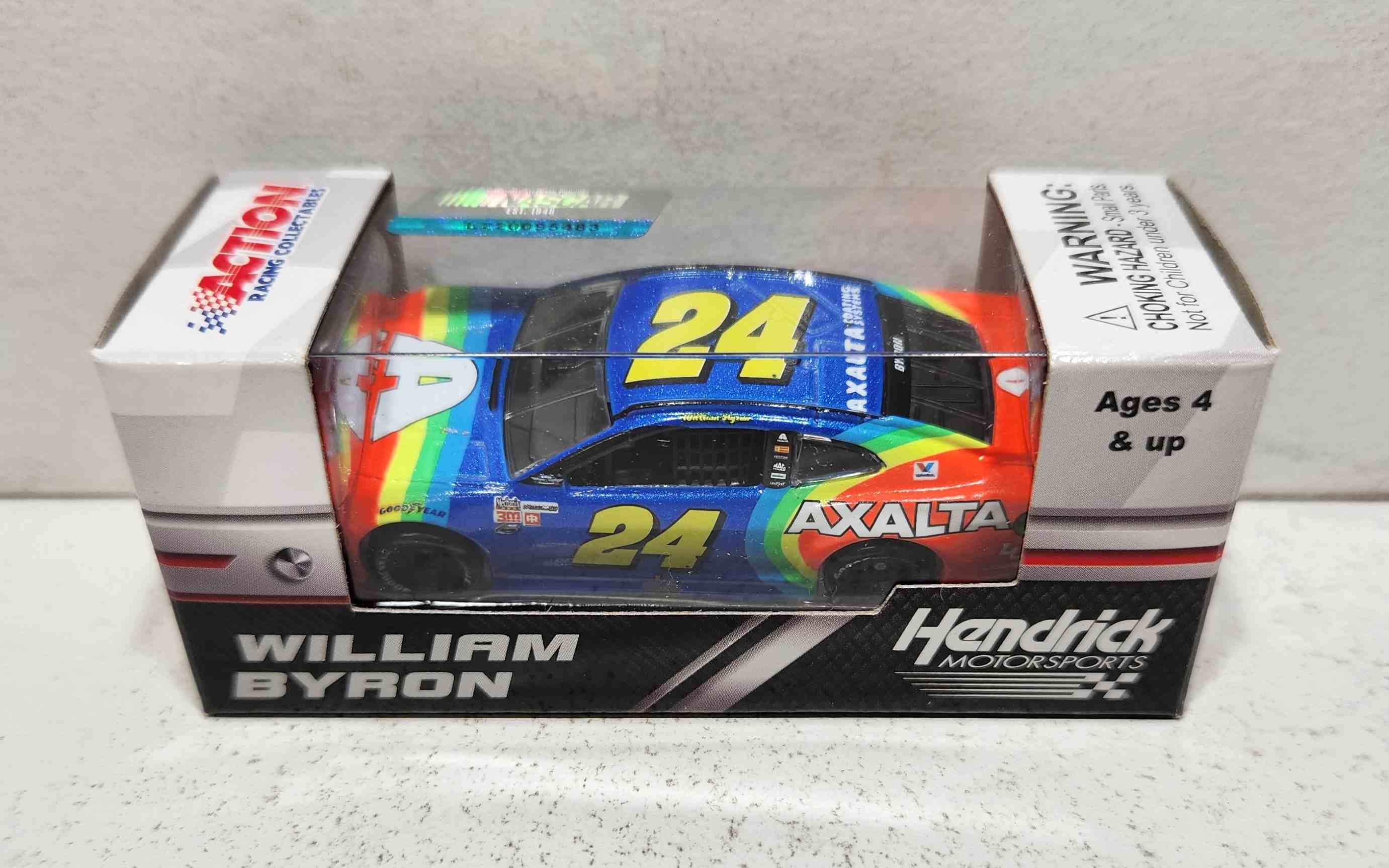 2018 William Byron 1/64th Axalta "Darlington Throwback" Camaro