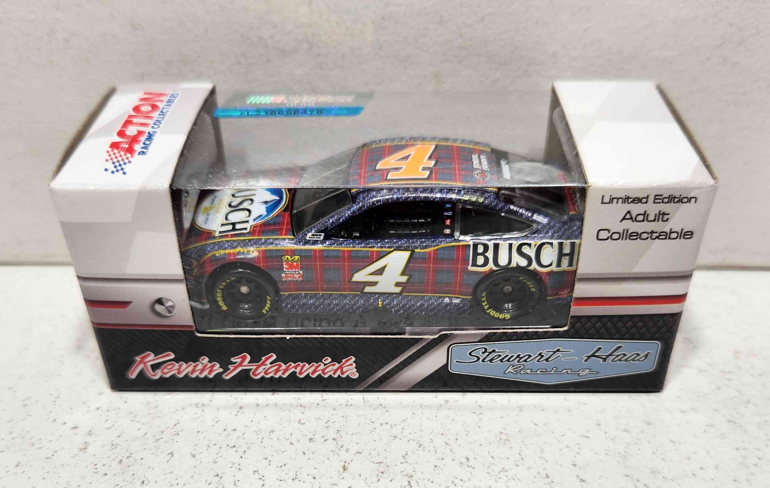 2018 Kevin Harvick 1/64th Busch "Flannel" Fusion