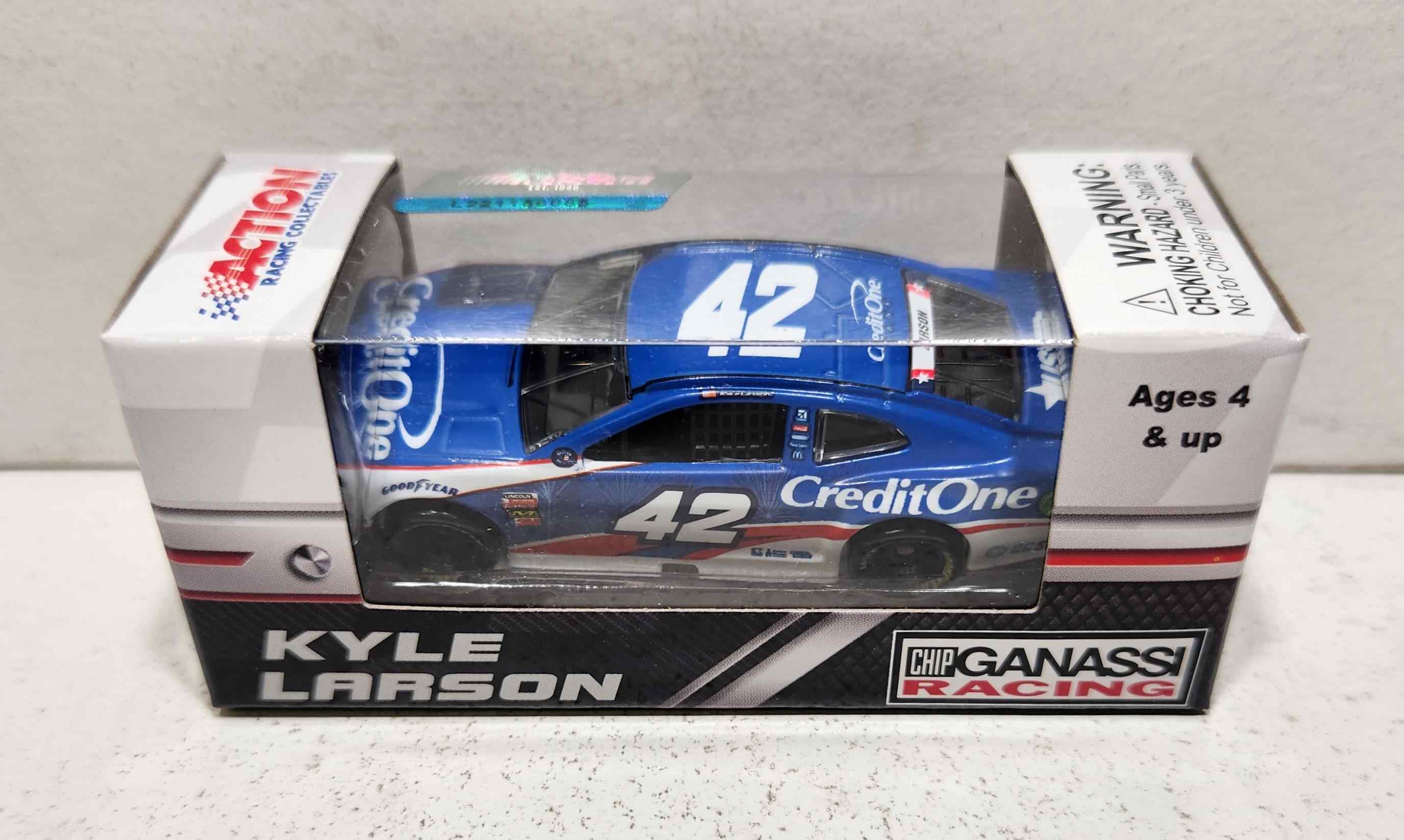 2018 Kyle Larson 1/64th Credit One "Patriotic" Camaro