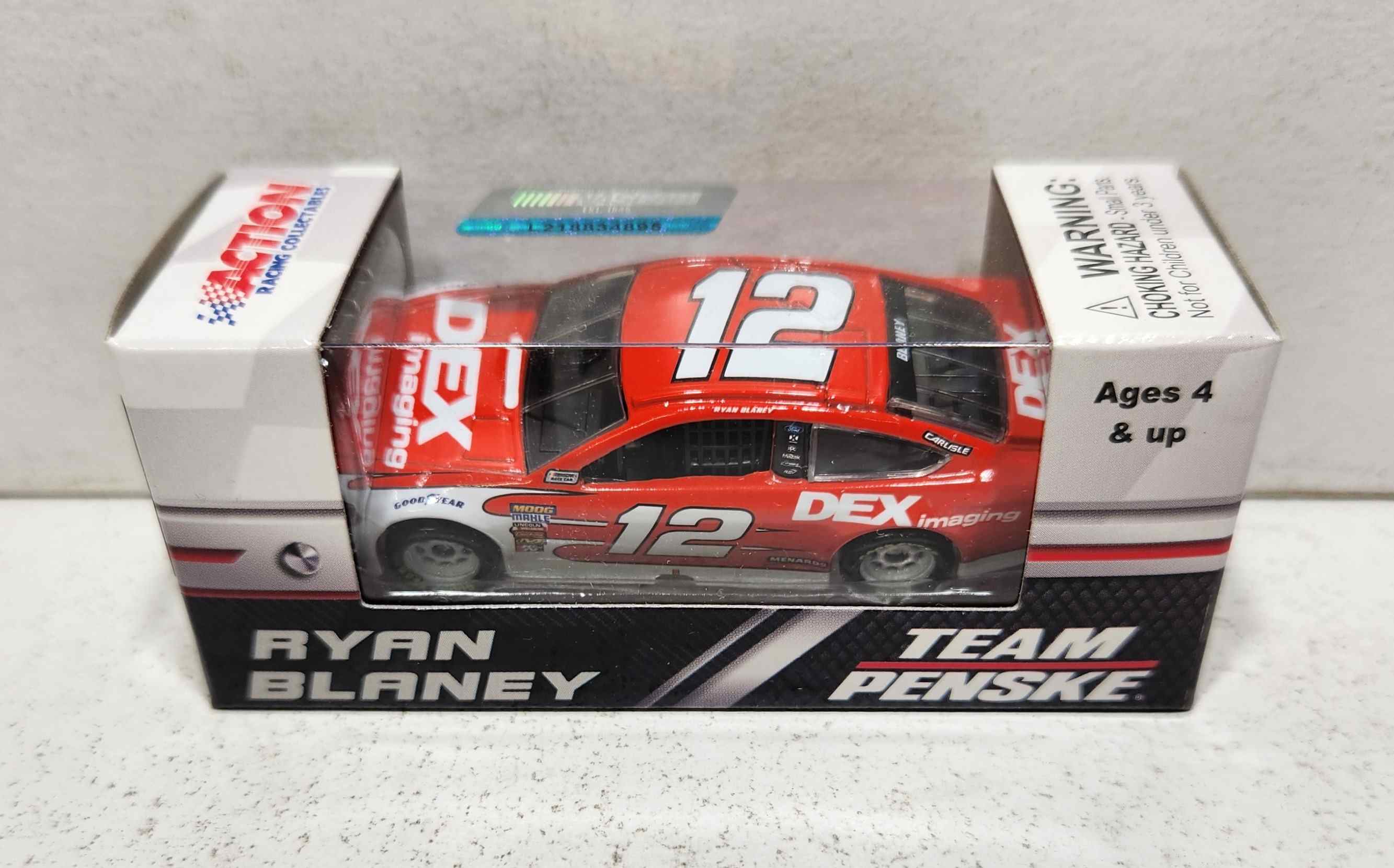 2018 Ryan Blaney 1/64th DEX imaging Fusion