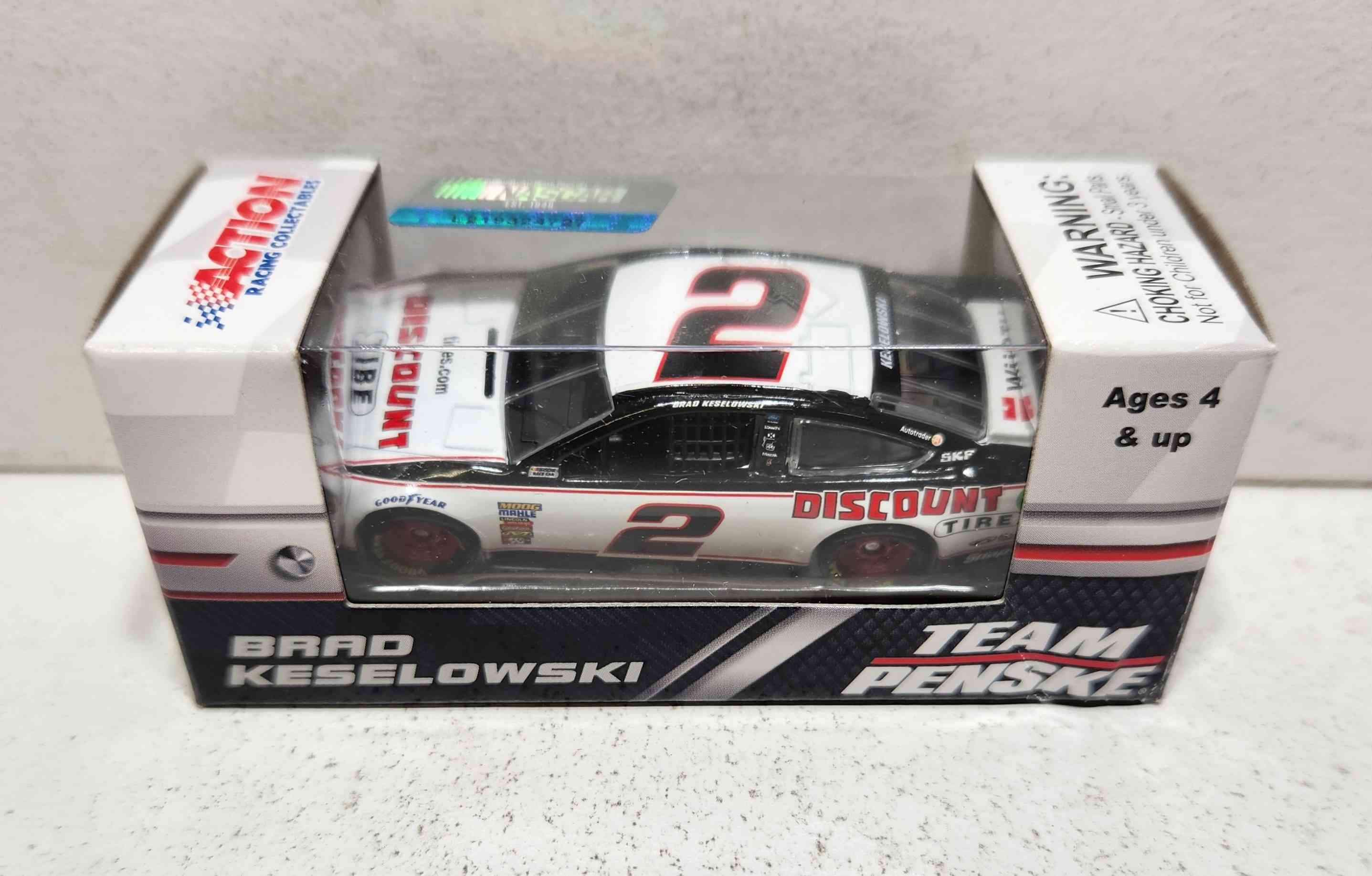 2018 Brad Keselowski 1/64th Discount Tire Fusion