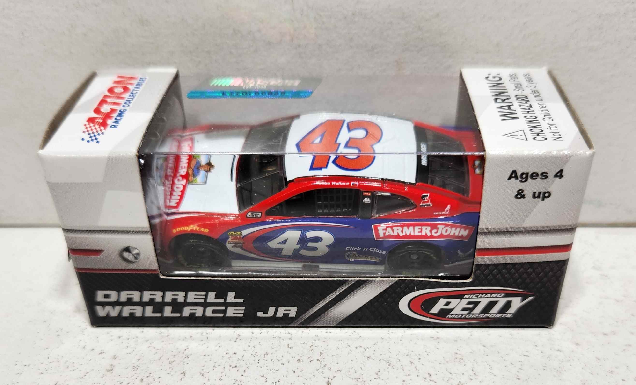 2018 Darrell Bubba Wallace 1/64th Farmer John Camaro