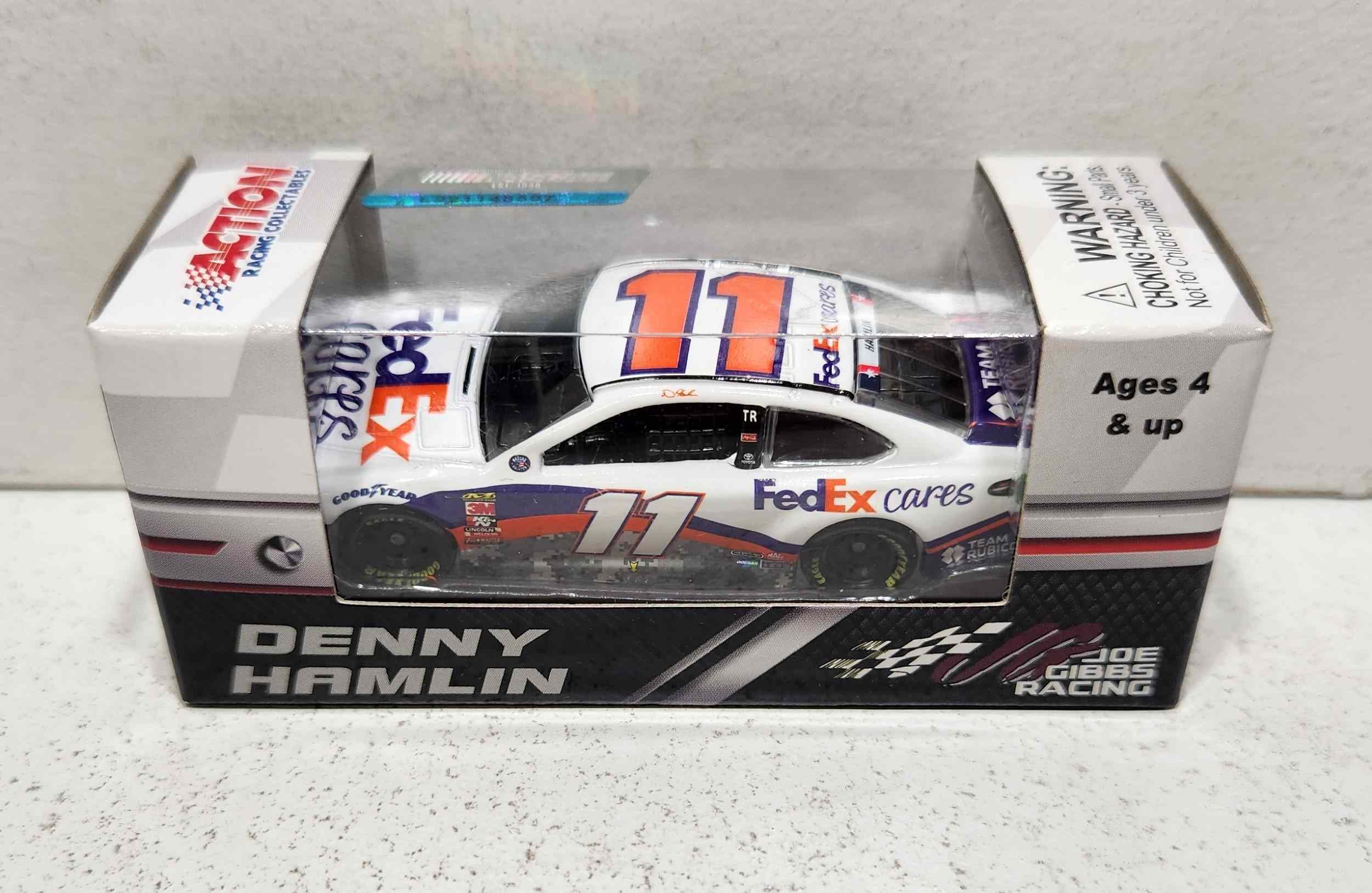 2018 Denny Hamlin 1/64th Fed Ex "Cares" Camry