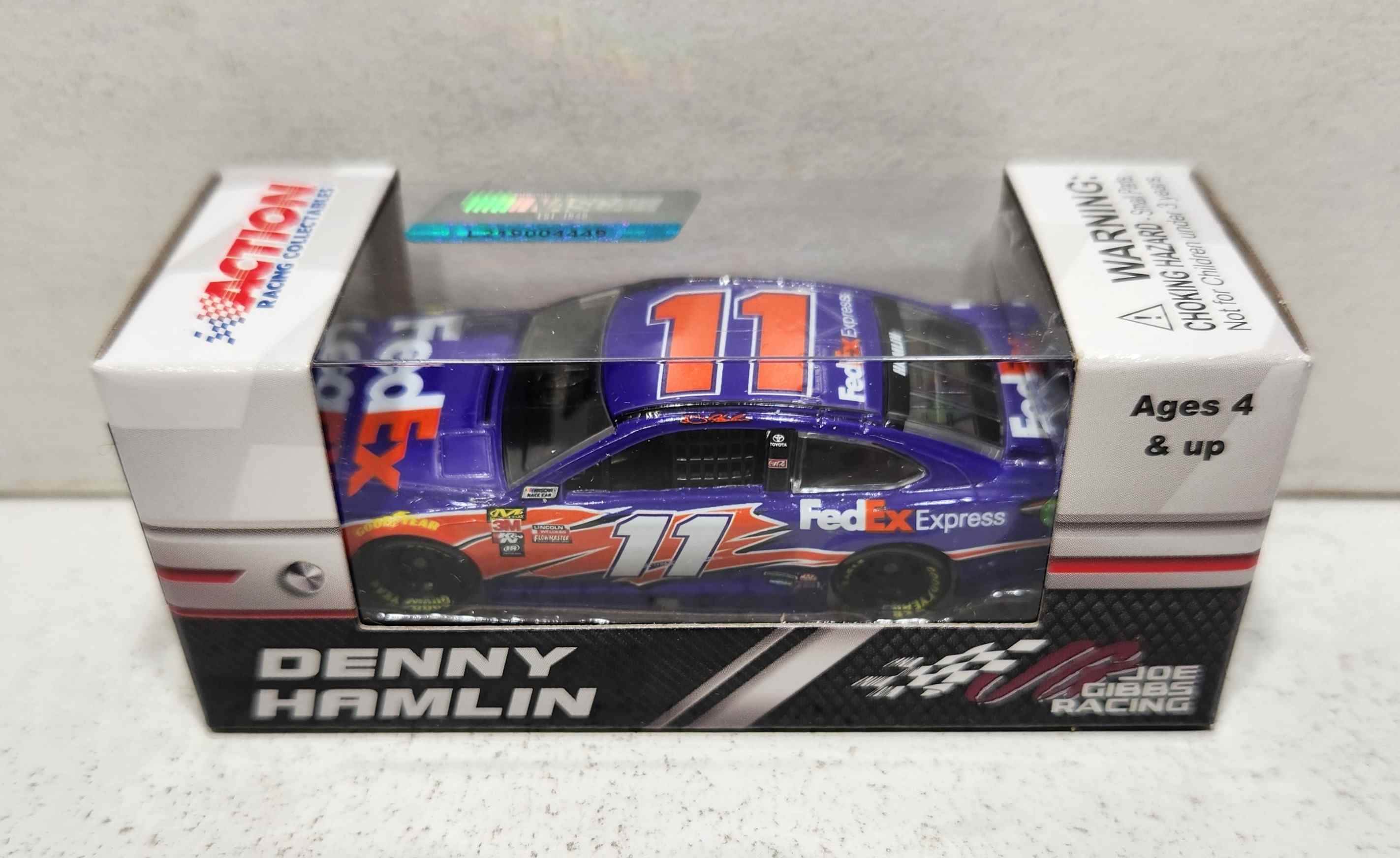 2018 Denny Hamlin 1/64th Fed Ex Express Camry