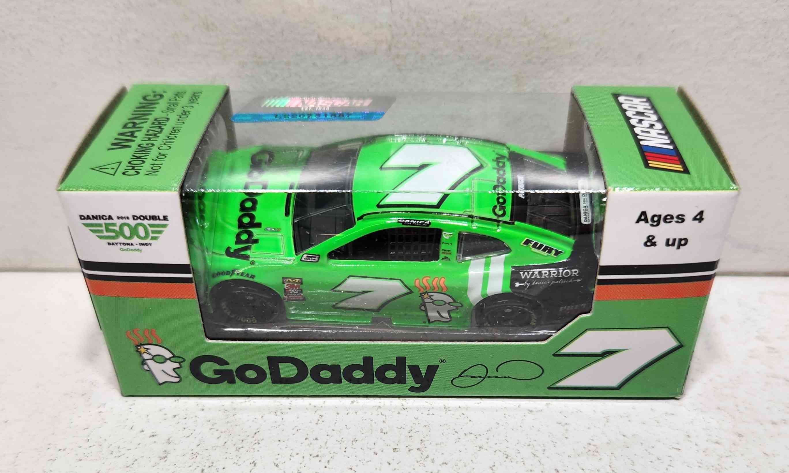 2018 Danica Patrick 1/64th GoDaddy Camaro