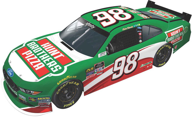 2018 Kevin Harvick 1/64th Hunt Brothers Pizza "Xfinity Series" car