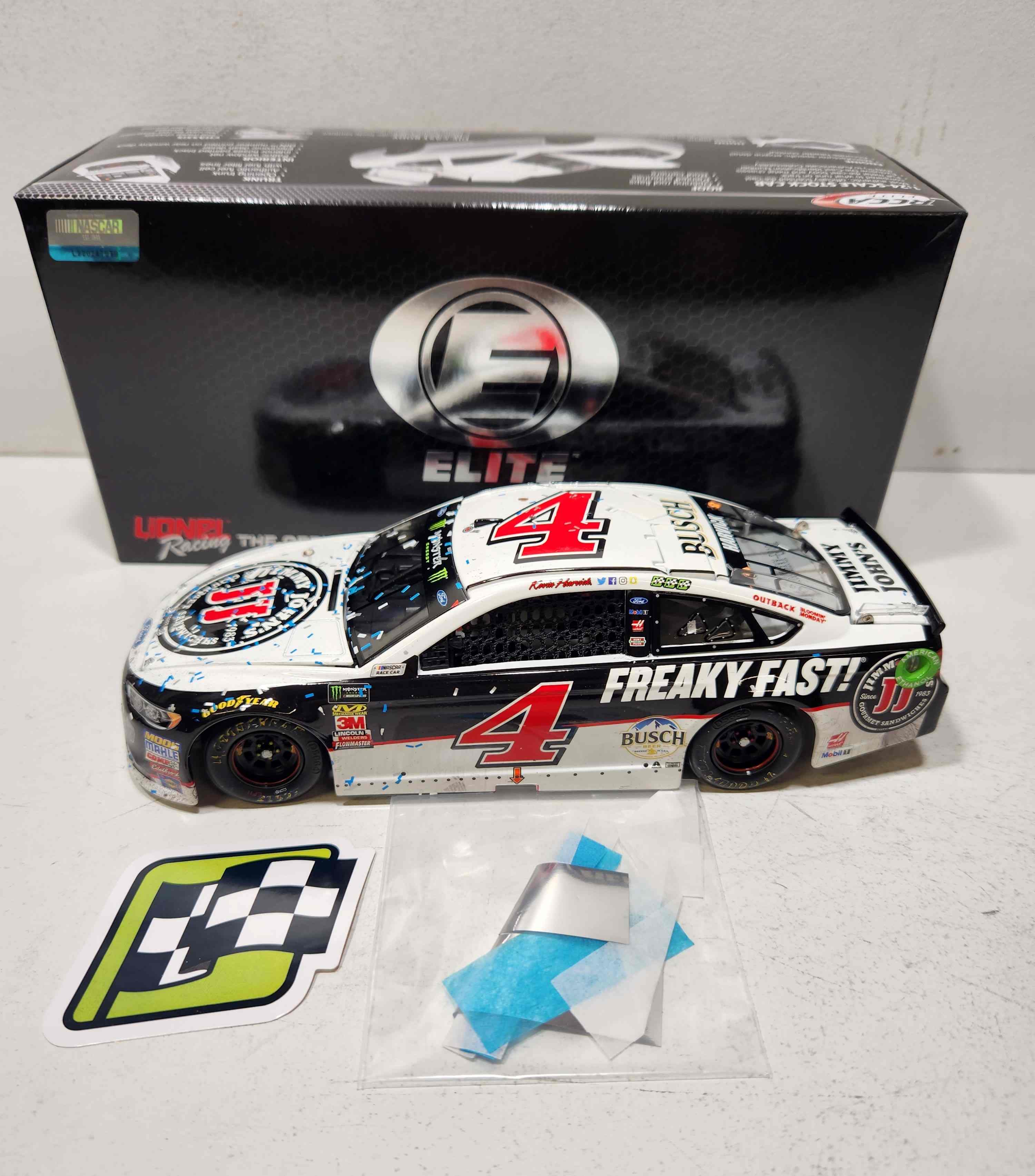 2018 Kevin Harvick 1/24th Jimmy Johns "ISM Phoenix Win" Elite Fusion