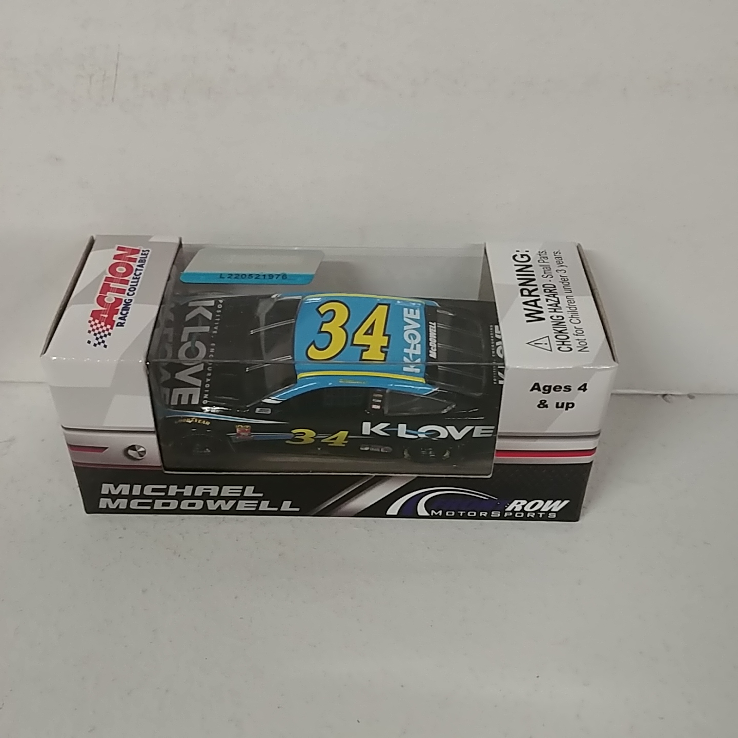 2018 Michael McDowell 1/64th K-Love car