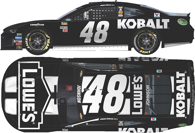 2018 Jimmie Johnson 1/64th Lowe's/Kobalt "Darlington Throwback" Camaro