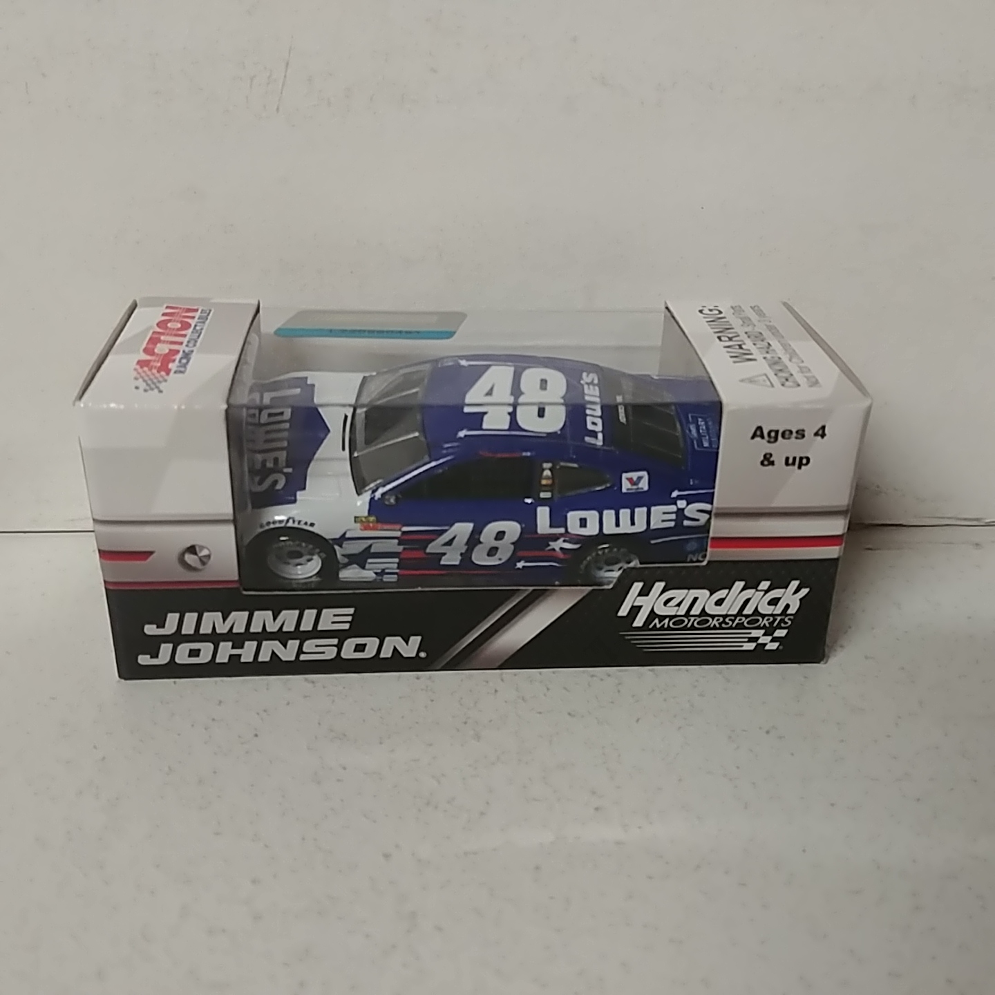 2018 Jimmie Johnson 1/64th Lowe's "Patriotic" Camaro