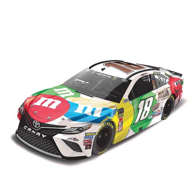 2018 Kyle Busch 1/64th M&M's "White Chocolate" Camry