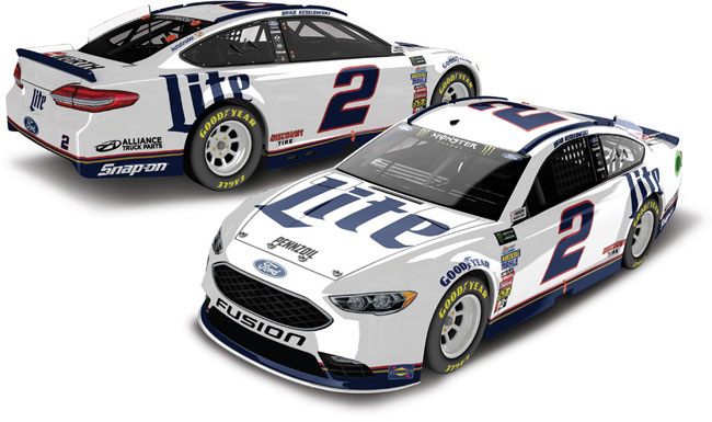 2018 Brad Keselowski 1/24th Miller Lite "Elite" Fusion