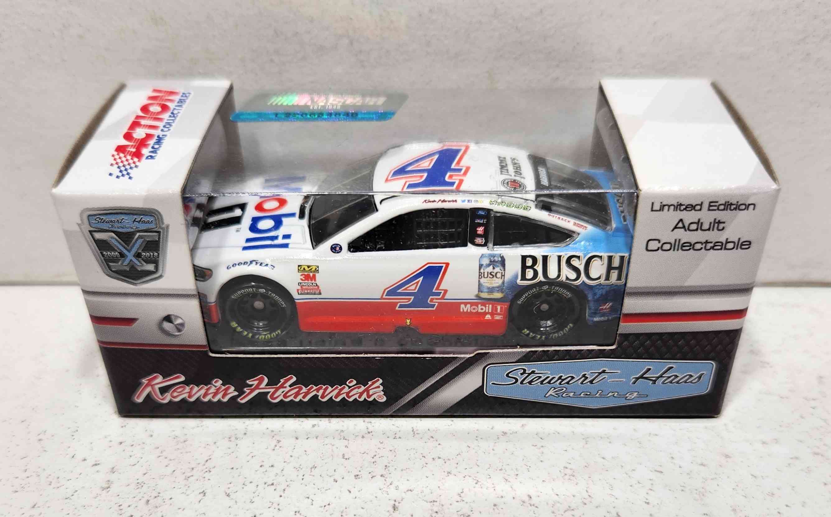 2018 Kevin Harvick 1/64th Mobil1/Busch Beer Fusion