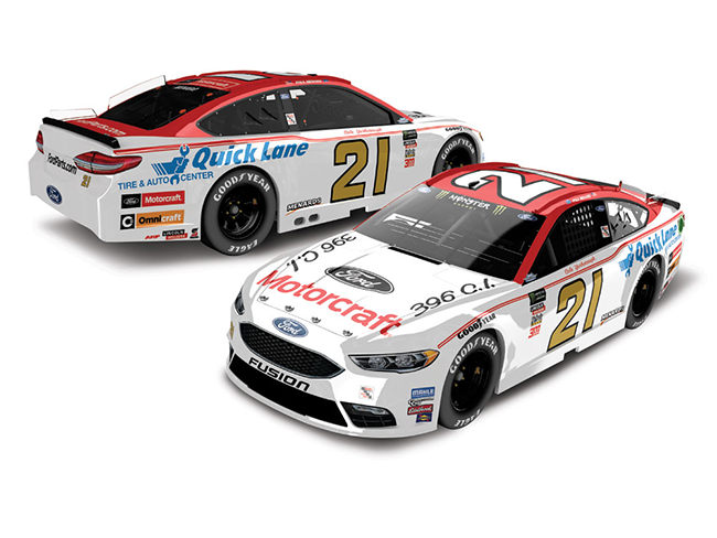 2018 Paul Menard 1/64th Motorcraft "Darlington Throwback" Fusion