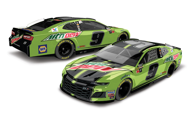 2018 Chase Elliott 1/64th Mountain Dew Camaro