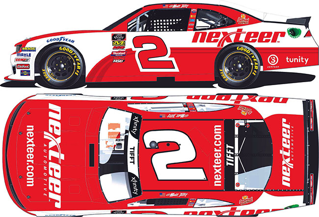 2018 Matt Tifft 1/64th Nexteer Automotive "Xfinity Series" car