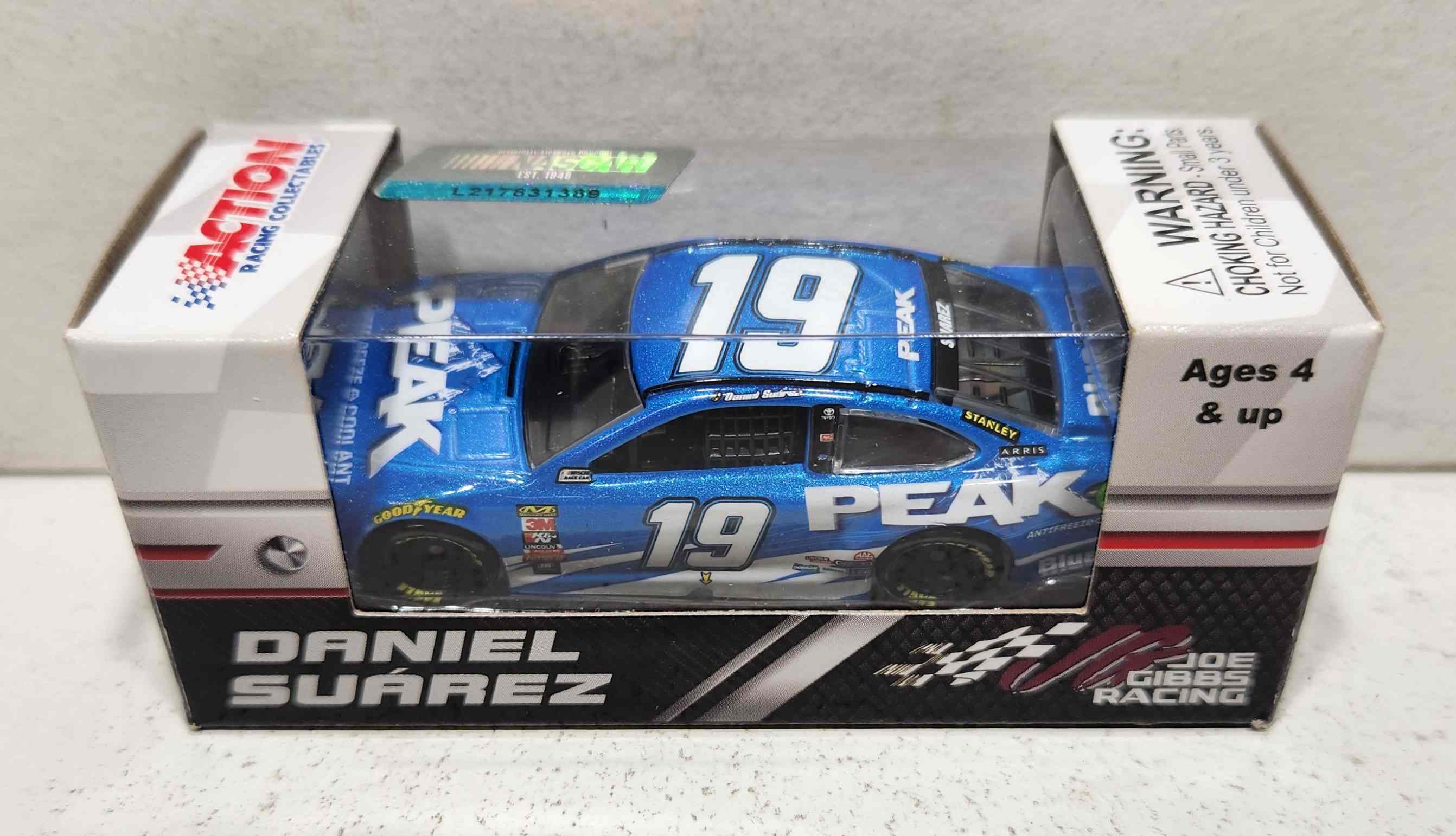 2018 Daniel Suarez 1/64th Peak Antifreeze Camry