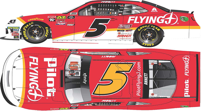 2018 Michael Annett 164th Pilot Flying J "Xfinity Series" car