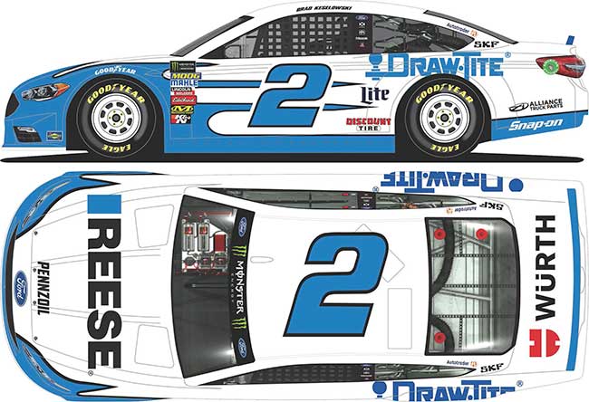 2018 Brad Keselowski 1/64th REESE/Draw-Tite Fusion